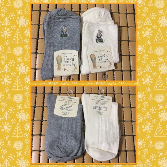 Peter Rabbit 4 pairs socks 🧦(adult) - Picture 4 of 4
